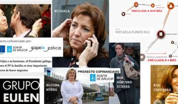  El vaciado de los embalses en Ourense y aumento de los incendios podrían ser intencionados para justificar contratos públicos con la hermana de Feijóo Micaela Núñez