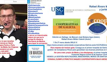 Rafael Álvaro Millán Calenti jurista y editor de libros sobre legislación cooperativas, CECOOP, COSAGA, 