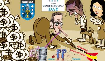 Feijóo; En España gobernan partidos que non queren acatar a Constitución.. ¡ se refiere al PPdeG ! dice Pladesemapesga.