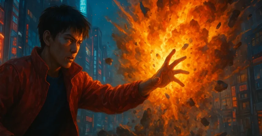 Akira Katsuhiro Otomo cyberpunk Tóquio 2019 telecinese explosão