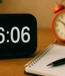 Sonhar com 06:06: equilíbrio, alerta e movimento