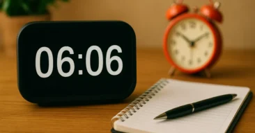 Sonhar com 06:06: equilíbrio, alerta e movimento