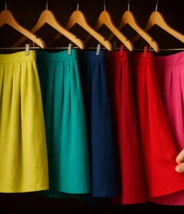 Sonhar com 7 saias: feminilidade, segredos e etapas