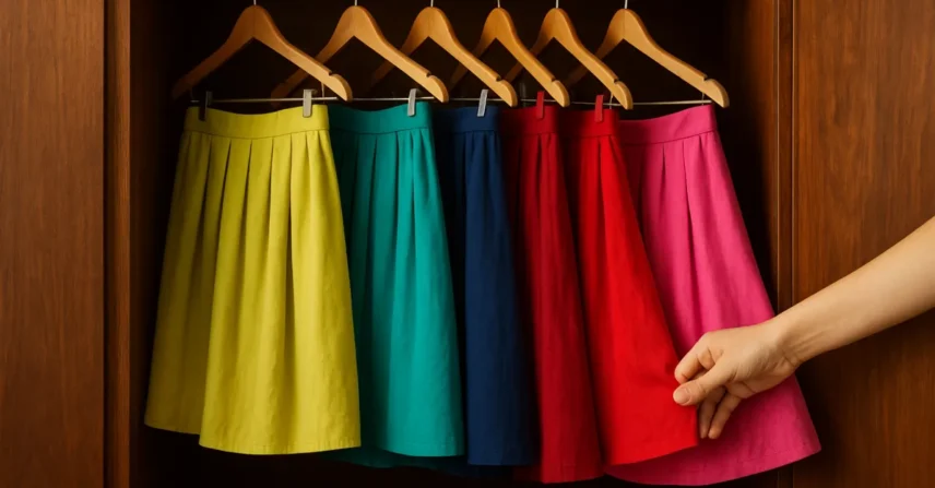 Sonhar com 7 saias: feminilidade, segredos e etapas