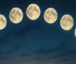 Sonhar com 8 luas no céu: fase rara, mística e profunda