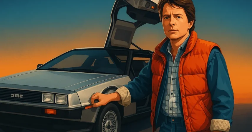 De Volta Para o Futuro: Michael J. Fox e o Icônico DeLorean