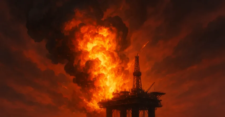 Explosão Fatal: O Inferno na Plataforma Que Chocou o Mundo!