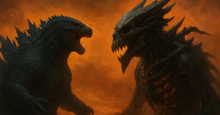 Godzilla x Kong: Novo Império! Skar King e Shimo de Wingard