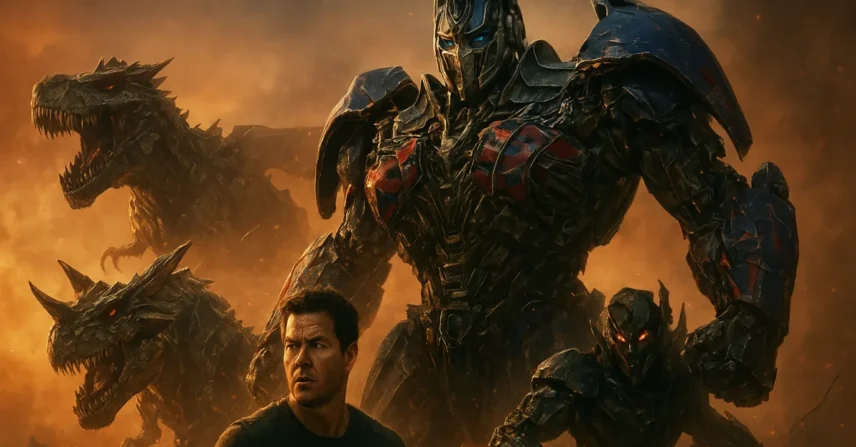 Transformers 4: Wahlberg, Dinobots e o Vilão Lockdown em Ação!