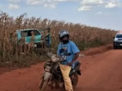 Motorista morre ao capotar carro com filhos em Ponta Porã