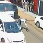 Caminhão sem freio atropela moto e atinge carro na fronteira